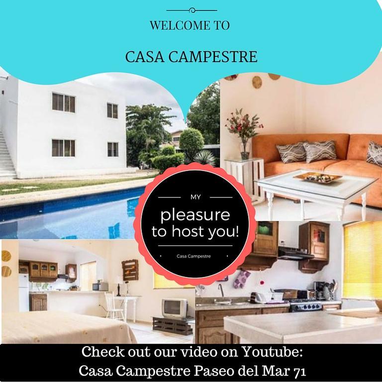 Casa Campestre Διαμέρισμα Κανκούν Εξωτερικό φωτογραφία